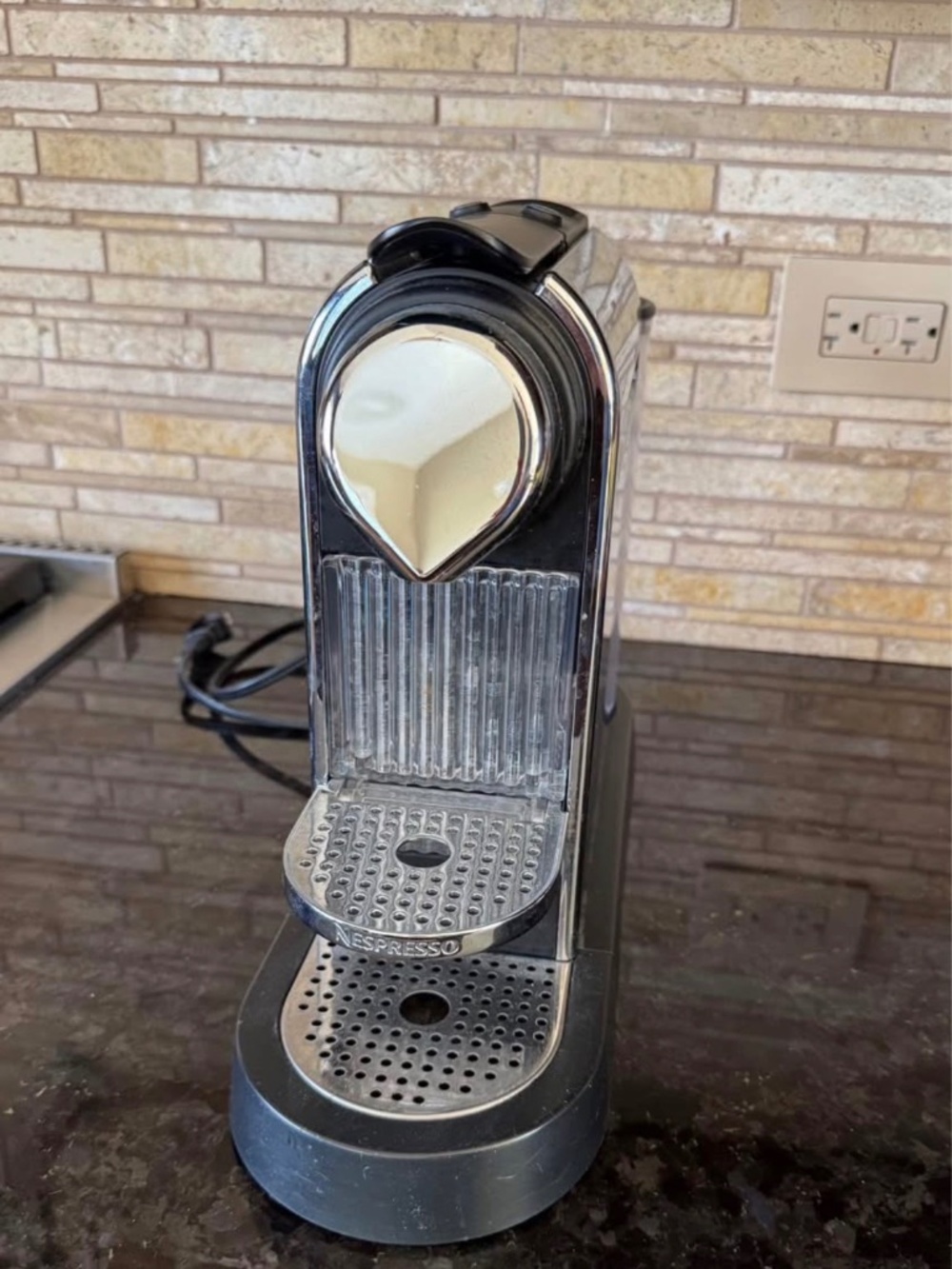 Nespresso Citiz chrome espresso machine